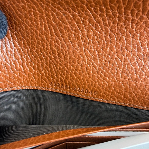 Gucci NWT Denim Jackie 1961 Monogram Wallet on Chain - Picture 11 of 13